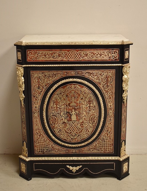 Meuble en marqueterie Boulle – Antiquaire Nîmes