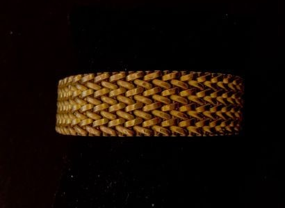 Bracelet tressé en or – Antiquaire Nîmes